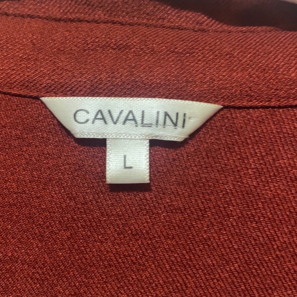 Cavalini Deep Red Top - Picture 2 of 6